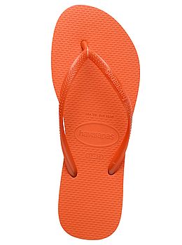 Havaianas Slim Flip Flops Sunset Orange