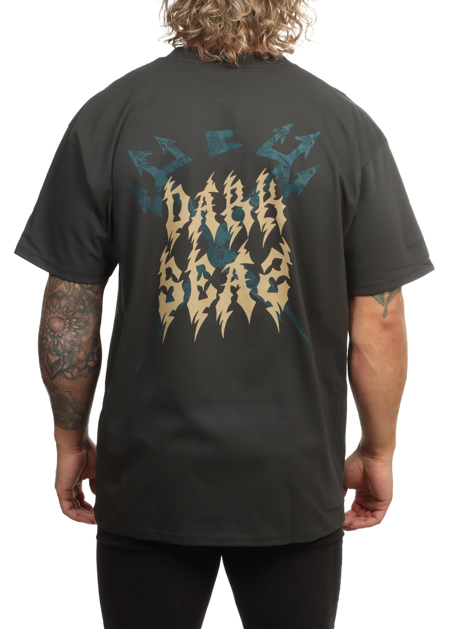 Dark Seas Nite Watcher Tee Vintage Black