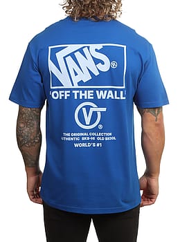 Vans Stacked Hi Tee Classic Blue