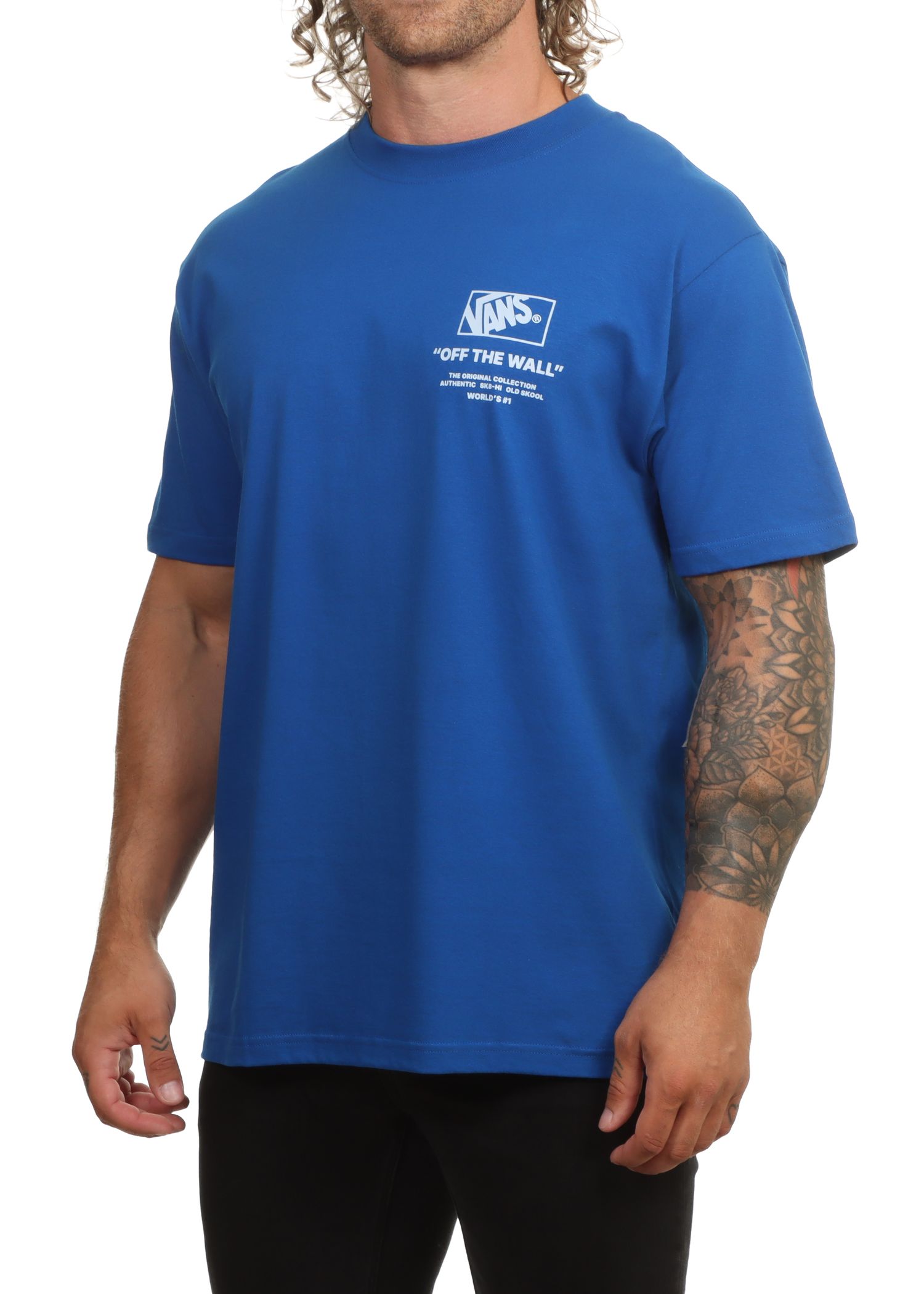 Vans Stacked Hi Tee Classic Blue