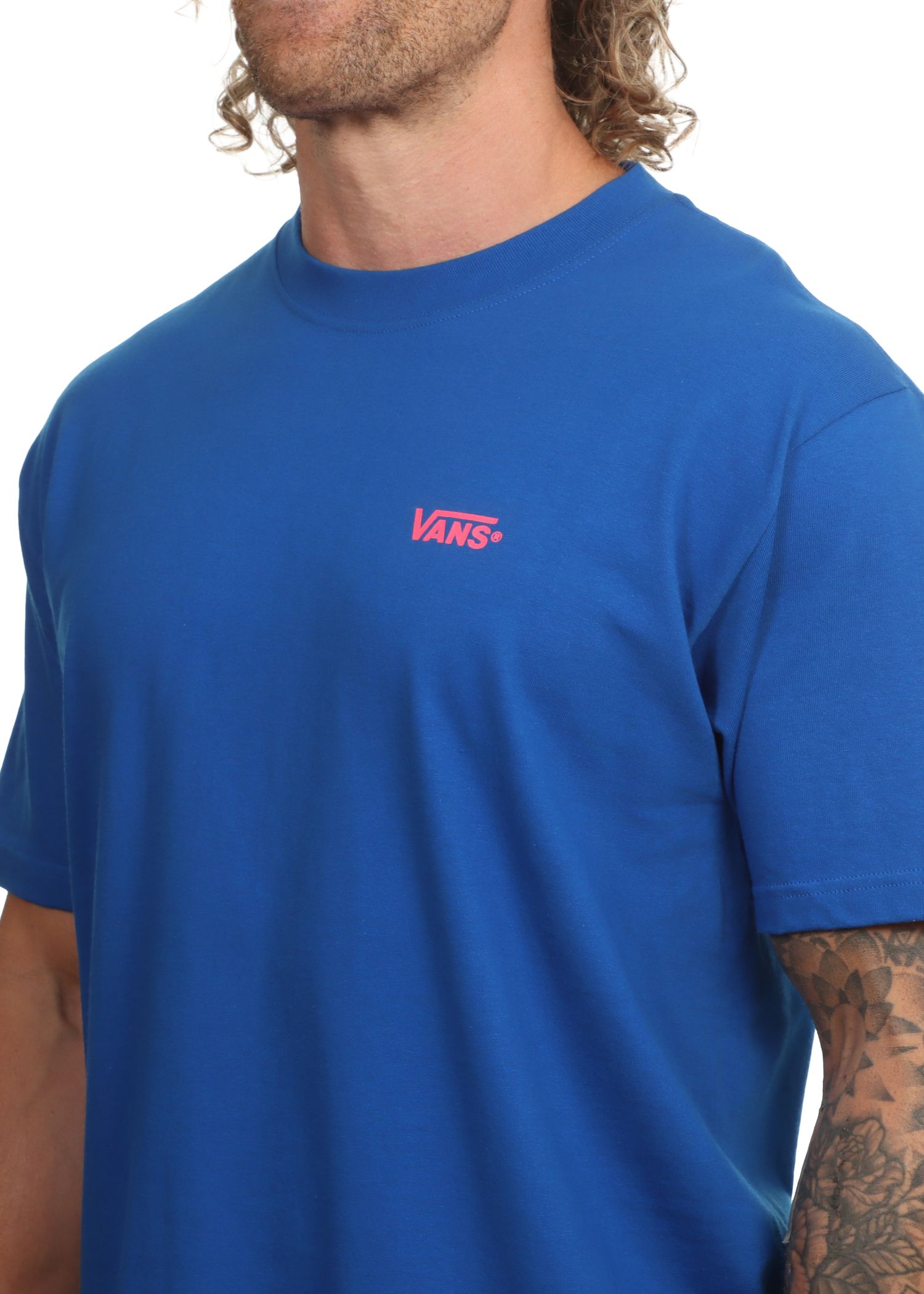 Vans Left Chest Tee Classic Blue