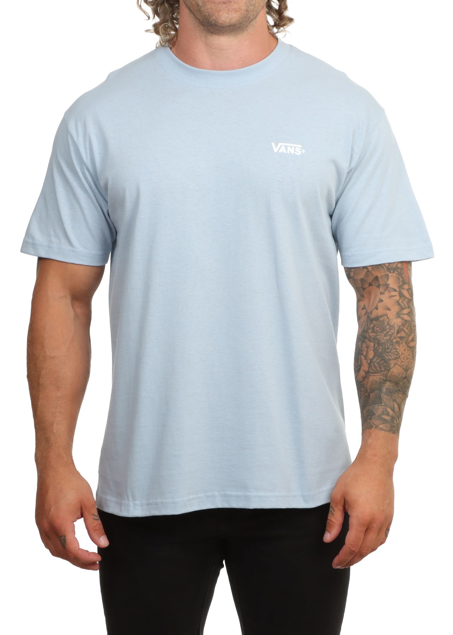 Vans Left Chest Tee Soft Slate
