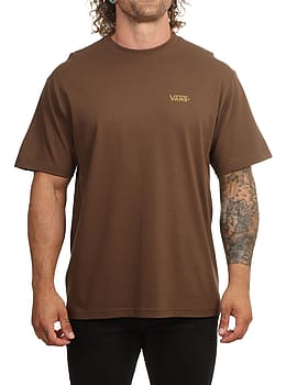 Vans Left Chest Tee Vintage Cocoa