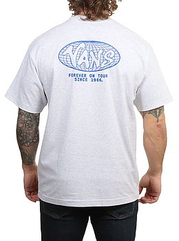Vans World Tour Loose Tee Light Grey Heather