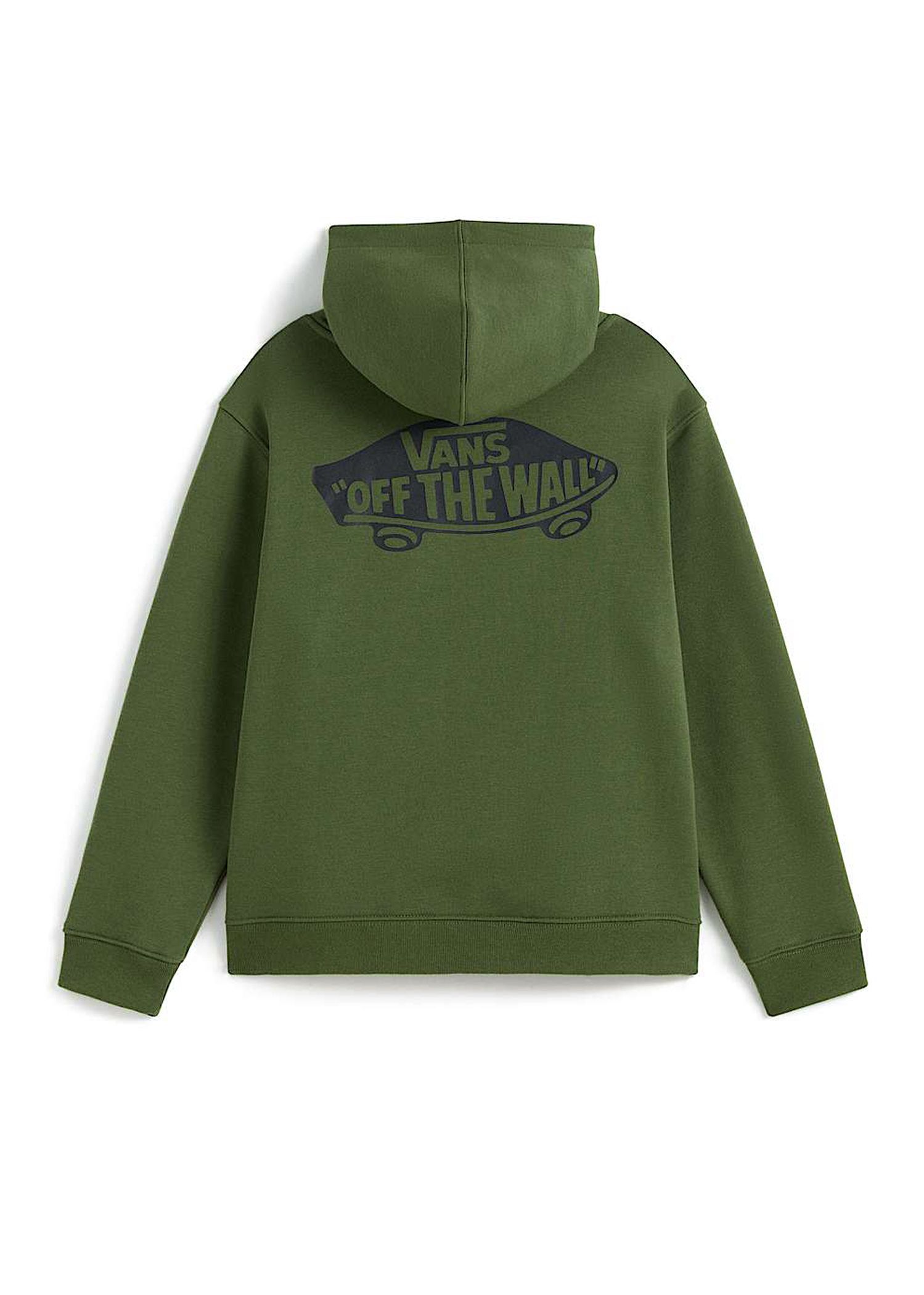 Vans Boys Double Standard Hoodie Green