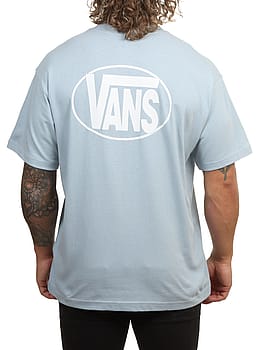 Vans Oval Logo Loose Tee Soft Slate