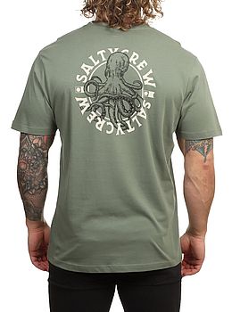 Salty Crew Tentacles Premium Tee Laurel Wreath