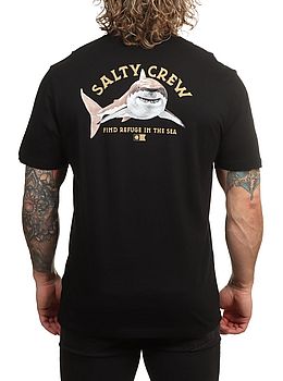 Salty Crew Lurking Tee Black