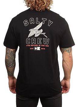 Salty Crew Super Fly Tee Black