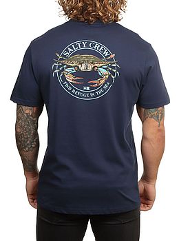 Salty Crew Jimmy Tee Navy