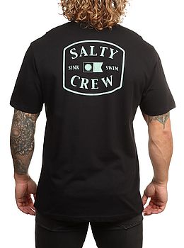 Salty Crew Capitals Tee Black