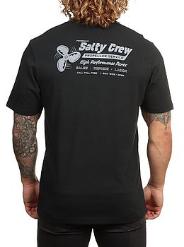 Salty Crew Props Vintage Tee Black