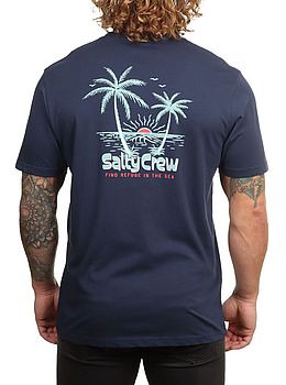 Salty Crew Viewpoint Tee Navy