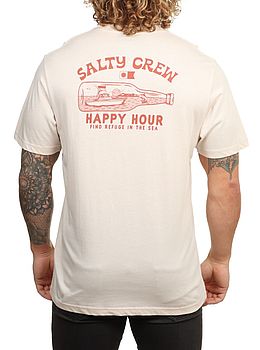 Salty Crew Bottle Rocket Tee Moonbeam