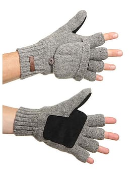 Barts Haakon Bumgloves Heather Grey