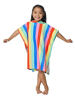 Ripcurl Little Girls Hooded Towel Multicolour