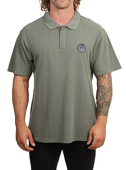 Ripcurl Wettie Polo Shirt Cactus Green