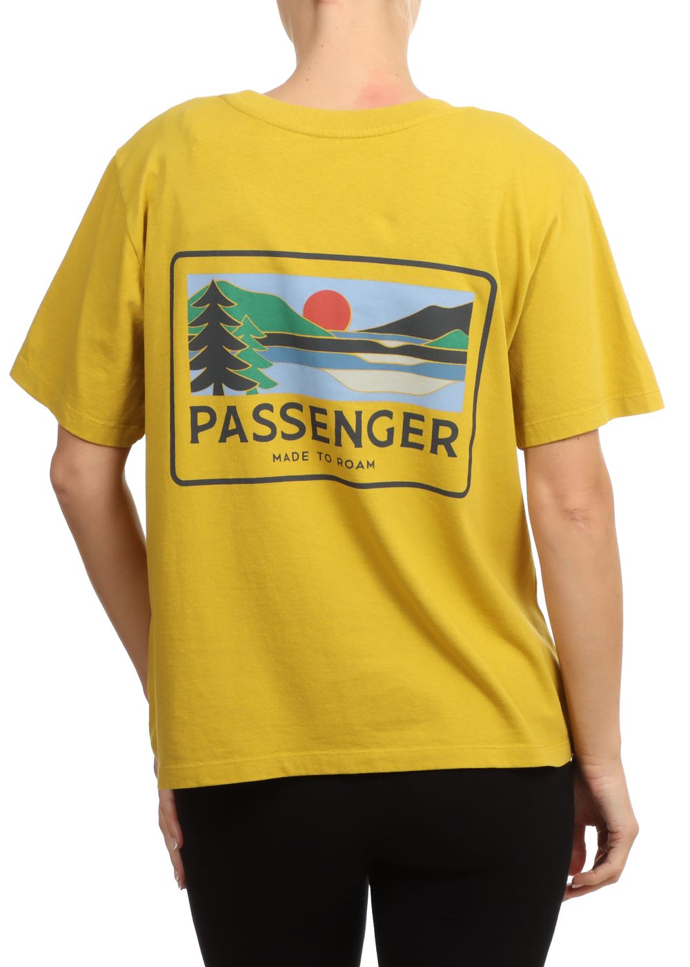 Passenger Roamer Recycled Tee Heritage Yellow