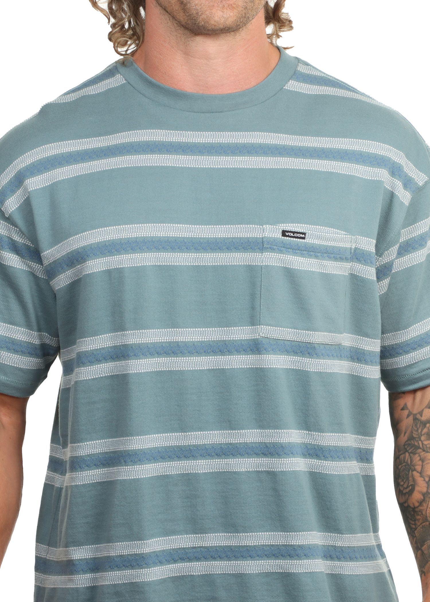 Volcom Yewster Crew Tee Tradewinds