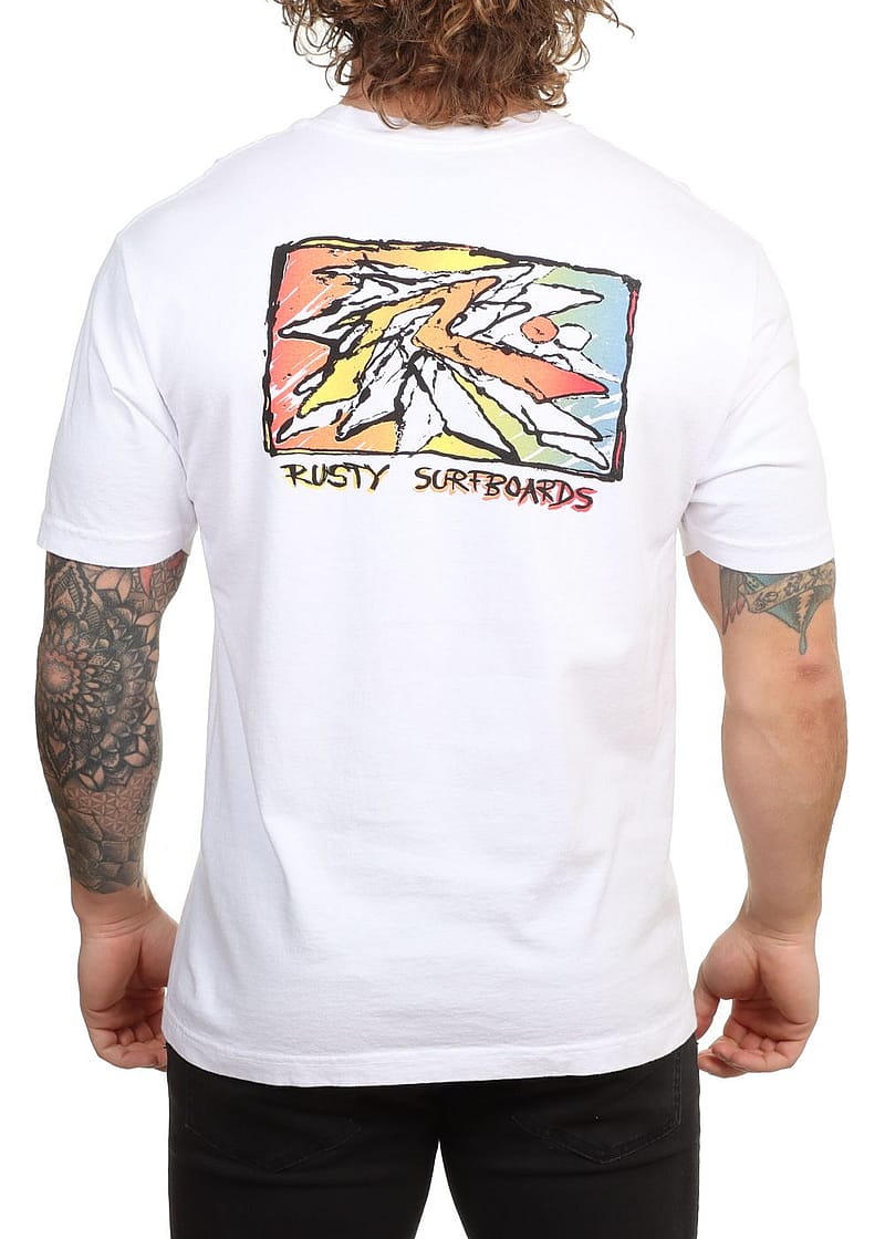 Rusty Splinter Tee White