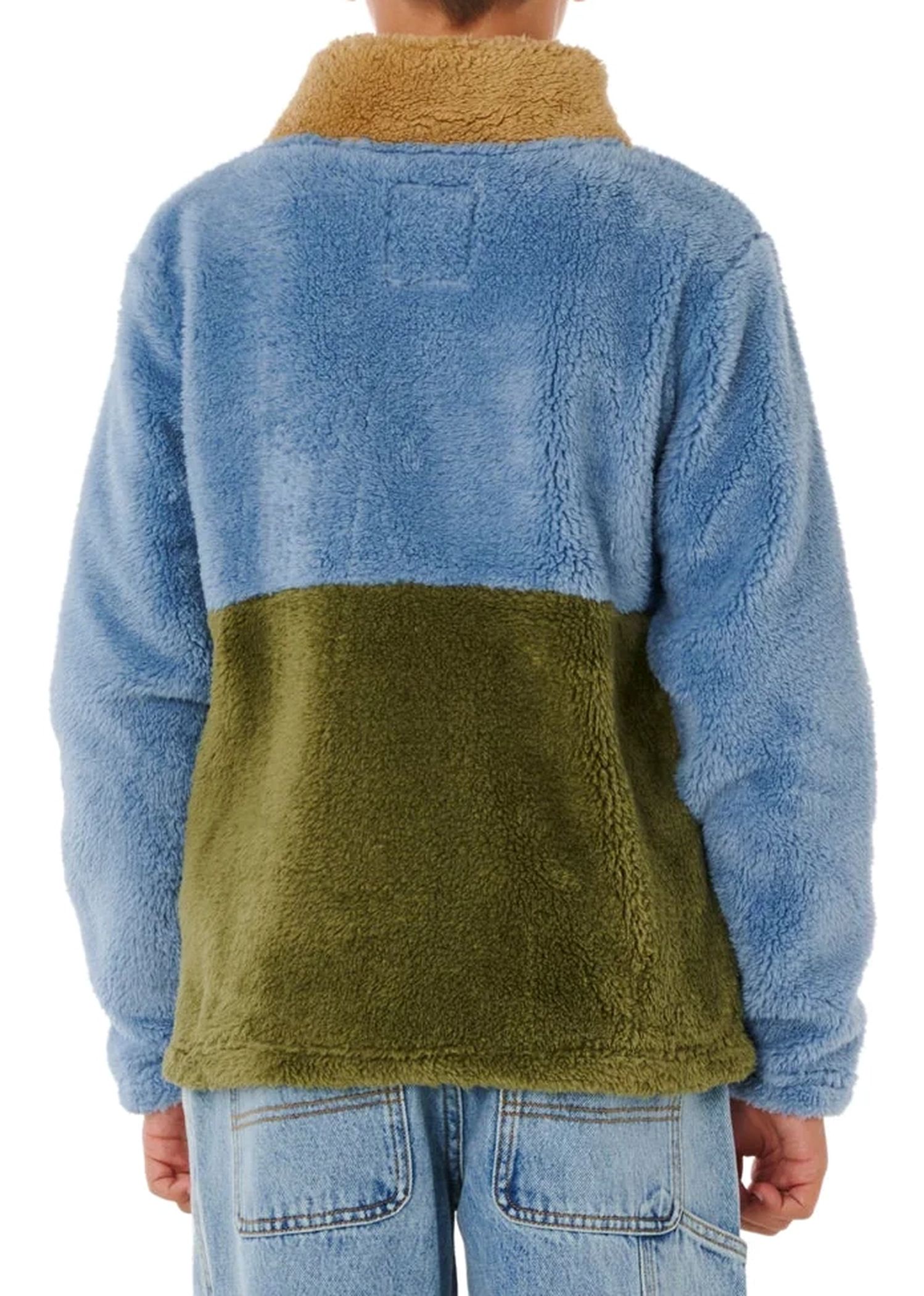Ripcurl Boys Block Party Polar Fleece Denim