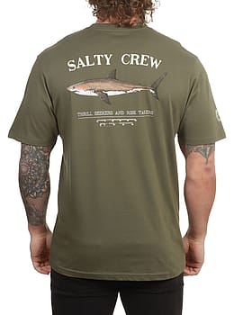 Salty Crew Bruce Premium Tee Dusty Olive