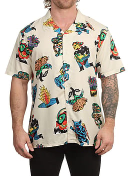 Volcom FA Bob Mollema Shirt Light Beige