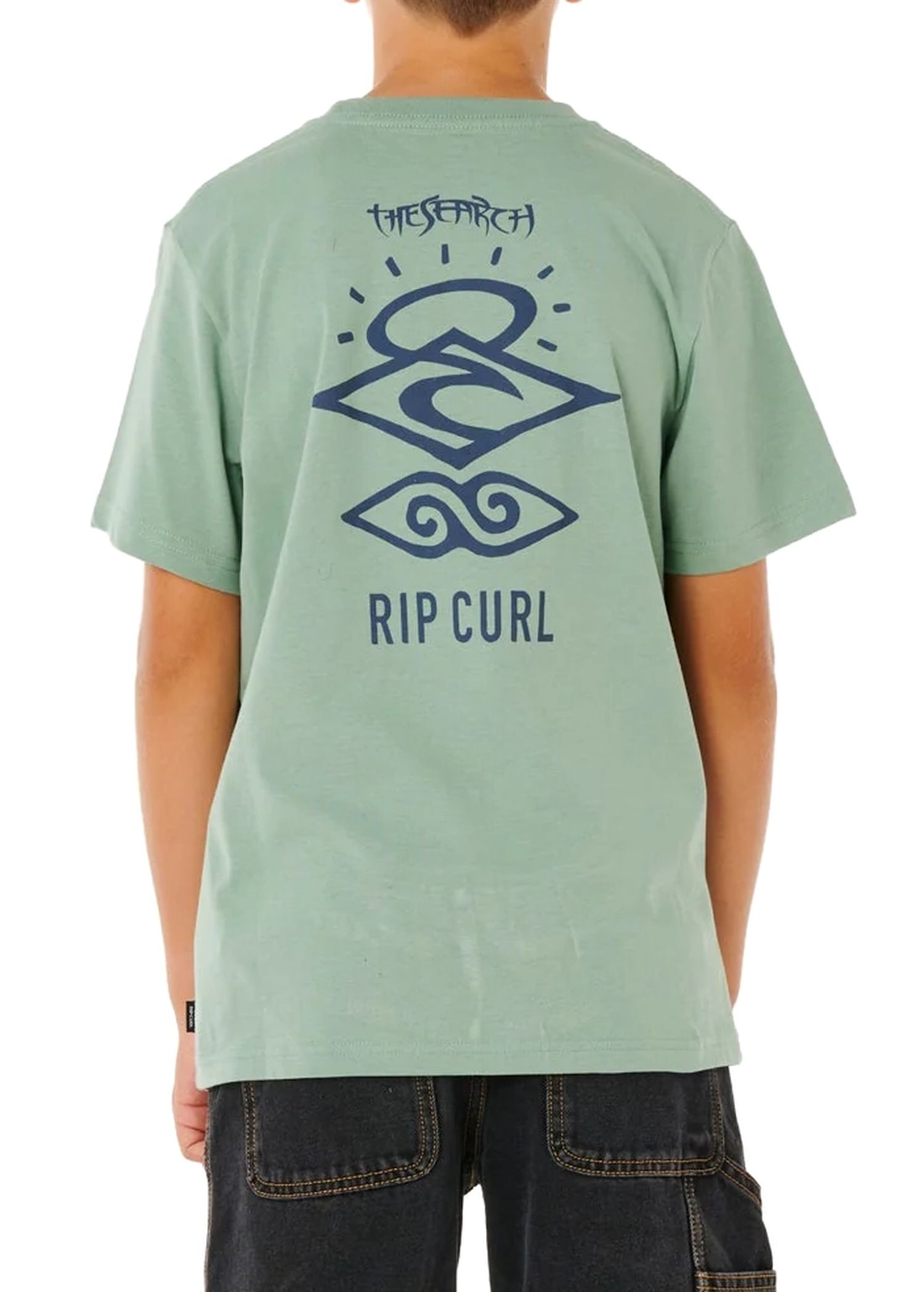 Ripcurl Boys Search Icon Tee Aloe