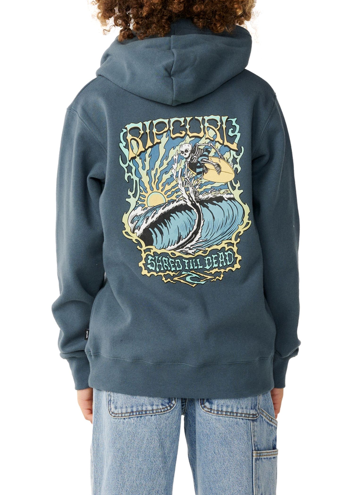 Ripcurl Boys Air Shred Hoodie Pine Night