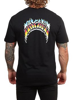 Lost Chrome Tee Black