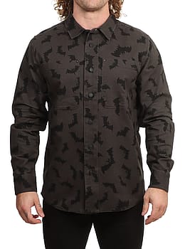 Volcom JJ Villard Overshirt Rinsed Black
