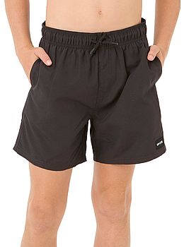 Ripcurl Boys Offset Volley Shorts Black