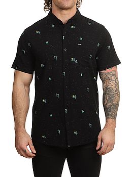Ripcurl Skelly Breach Shirt Black