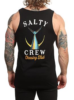 Salty Crew Tailed Tank Black