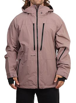 Volcom Guch Stretch Gore Tex Snow Jacket Mauve