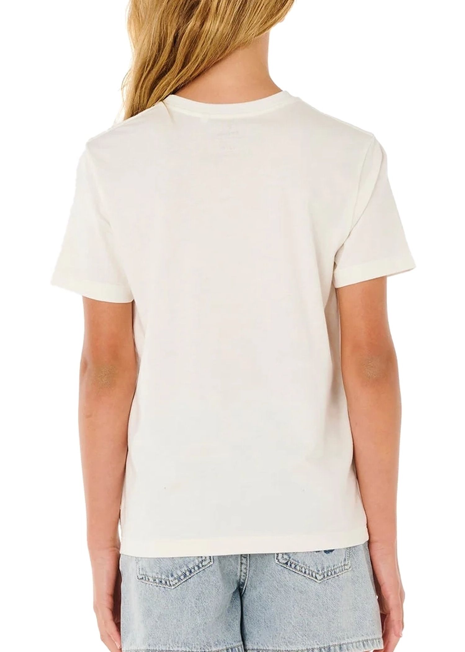 Ripcurl Girls Sunshine Squad Band Tee Bone