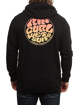 Ripcurl Wettie Passage Icon Zip Hoodie Black
