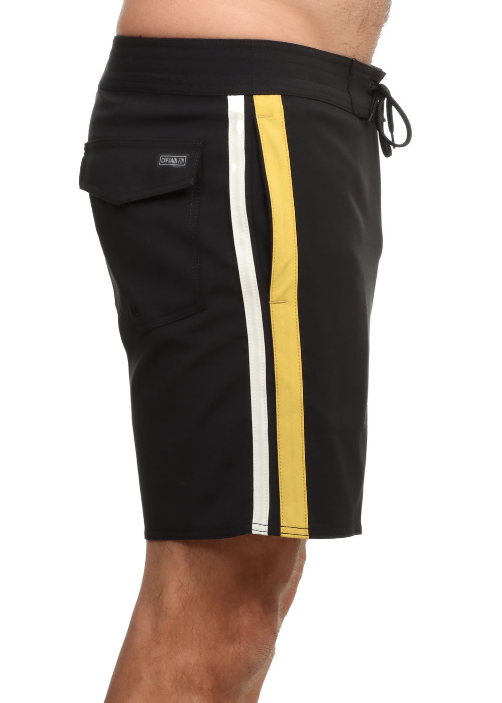 Captain Fin Race Tracker Boardshorts Black