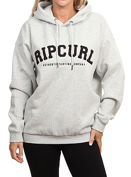Ripcurl Varsity Hoodie Grey Marle