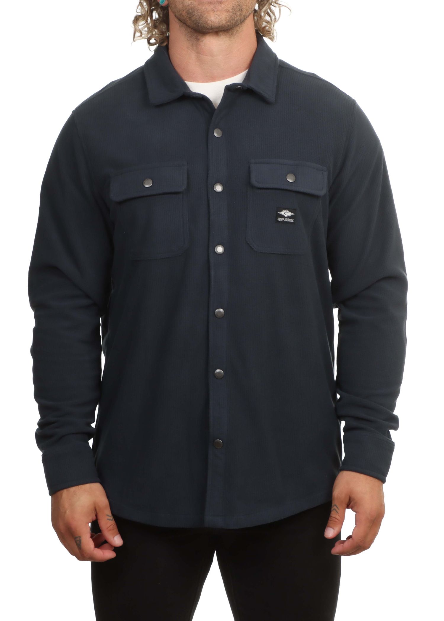 Ripcurl Sessions Polar Fleece Shirt Dark Navy