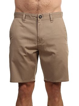 Volcom Frickin Modern Stretch 19 Shorts Khaki