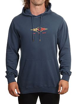 Ripcurl Surf Revival Decal Hoodie Light Navy