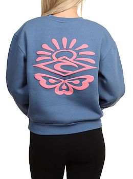 Ripcurl Icons Of Surf Relaxed Crew Moonlight