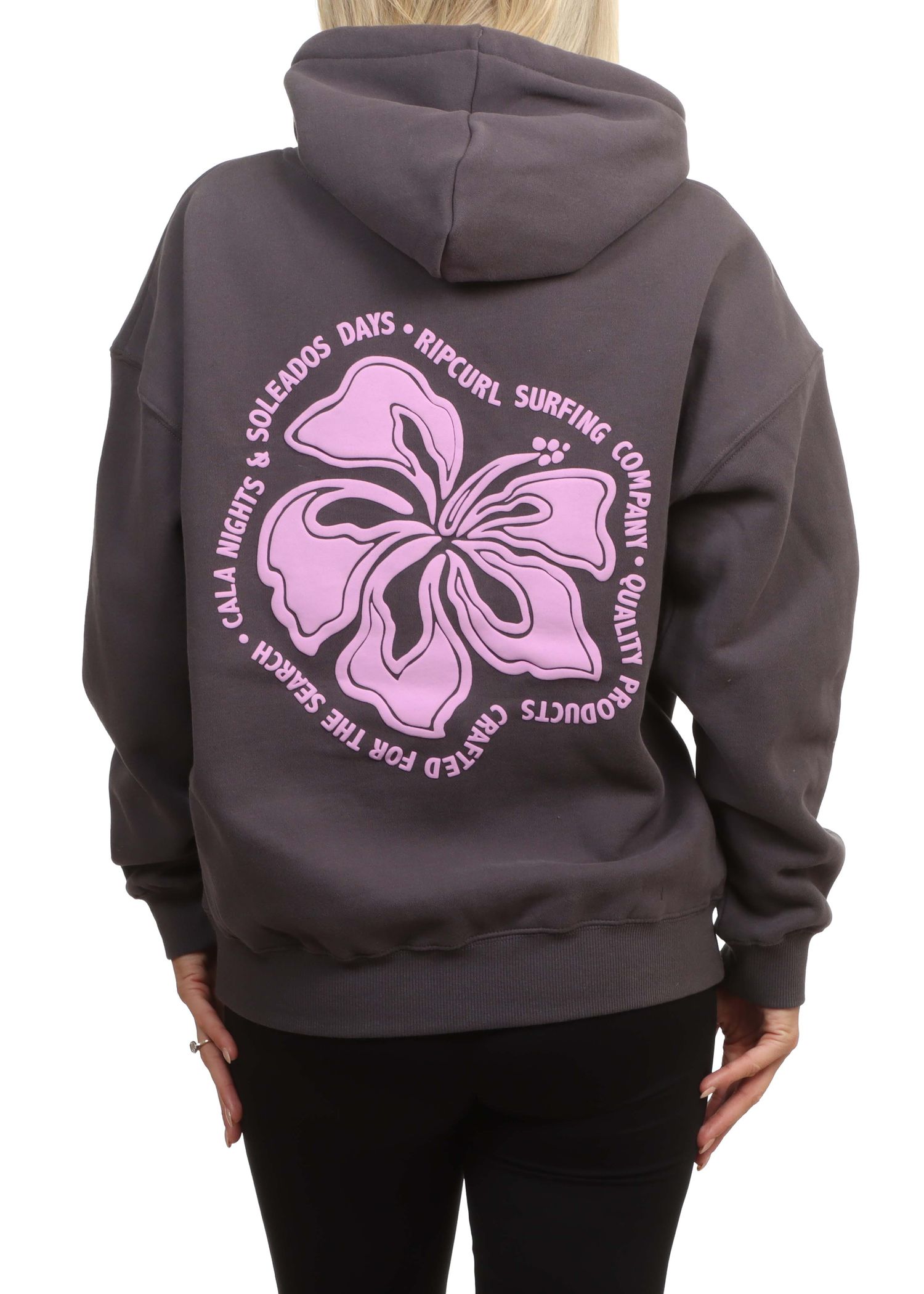 Ripcurl Surf Puff Relaxed Hoodie Nine Iron