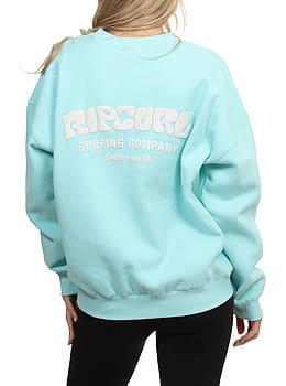 Ripcurl Surf Puff Inspired Crew Light Sea Blue