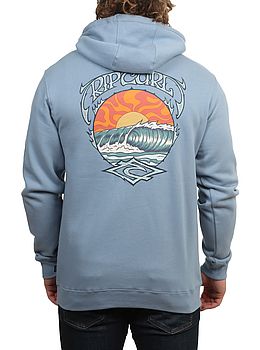 Ripcurl Hazey Days Zip Hoodie Faded Denim