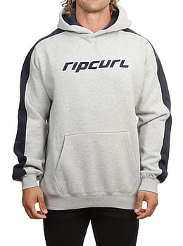 Ripcurl Archive Panel Hoodie Grey Marle