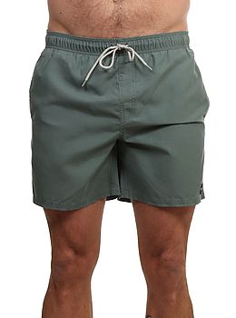 Ripcurl Offset Washed Volley Shorts Moss