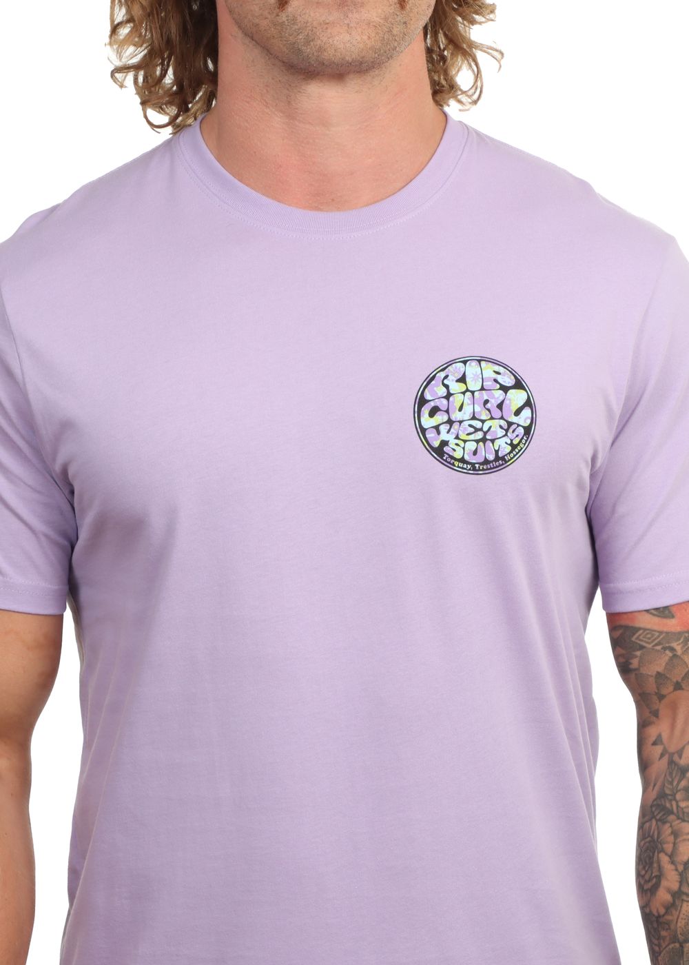 Ripcurl Passage Tee Iced Lavender