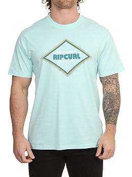 Ripcurl Surf Revival Yo Mumma Tee Light Aqua